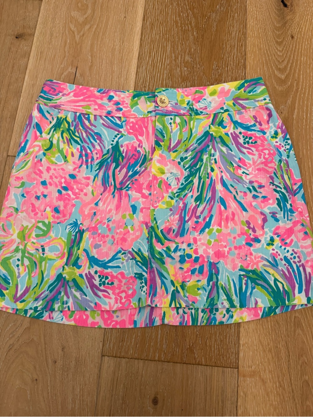 Lilly Pulitzer Floral Print Skort